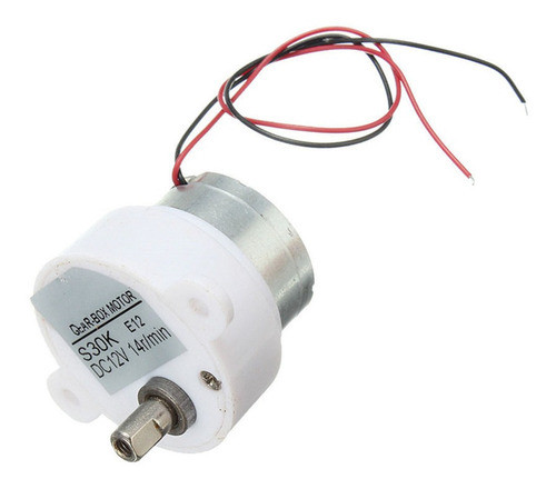 Mini Motor 12v Arduino 14 Rpm C/ Transmisión Alto Torque Emn 0