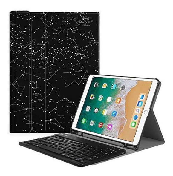 Fintie iPad Pro 10.5 Funda Para Teclado Con Soporte Para Láp 0