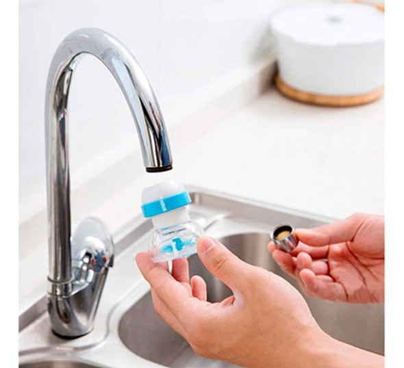 Arejador De Torneira De Plástico E Acrílico Pequeno Nicobem 1