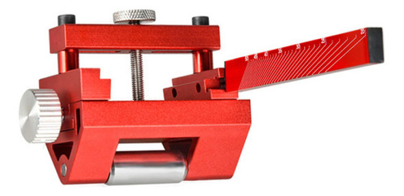 Cinzel De Madeira Suporte De Fixação Fixação Vermelho 0