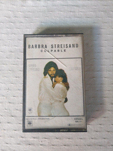 Casette Barbra Streinsad. Culpable. 0
