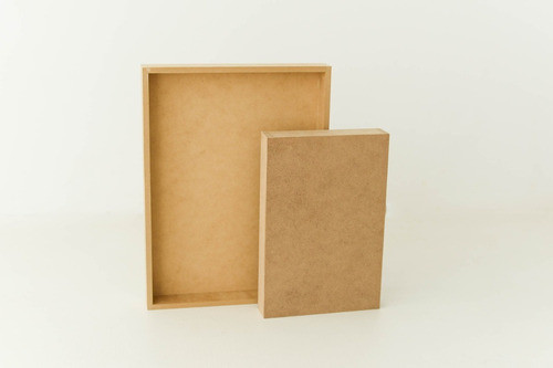 Cuadro Base Bastidor Para Pintar Fibrofacil 20x20x2cm X4u. 1
