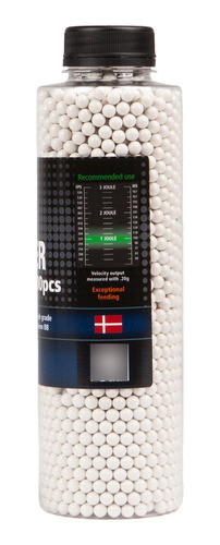 Botella De Bbs 0,28g 3300 Rds Municion Balines 6mm Airsoft 1