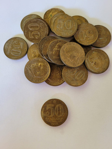 21 Moedas 50 Centavos 1955 0