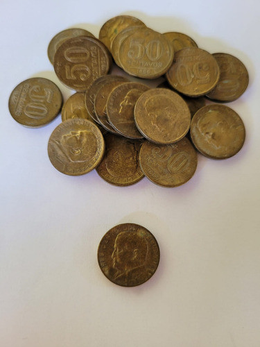 21 Moedas 50 Centavos 1955 1