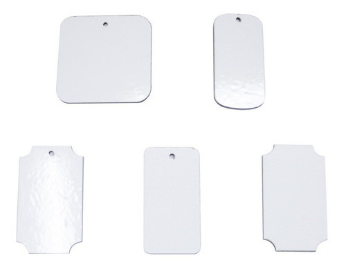 10 Madera Etiquetas Tags Sublimables Sublimar Brillante 5cm 0
