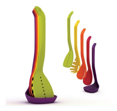 Set De Utensilios Cocina Magnético  Mas Soporte 0