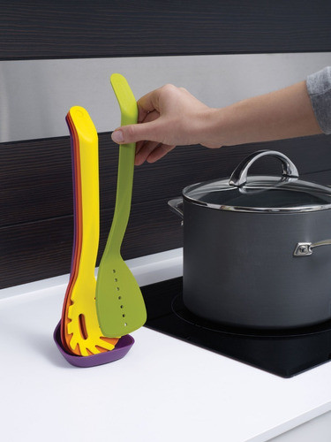 Set De Utensilios Cocina Magnético  Mas Soporte 1