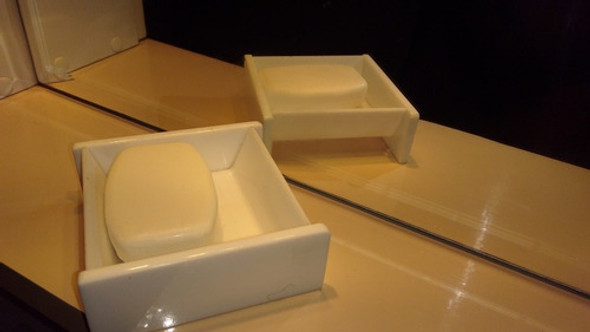 Saboneteira De Mesa Branca 1