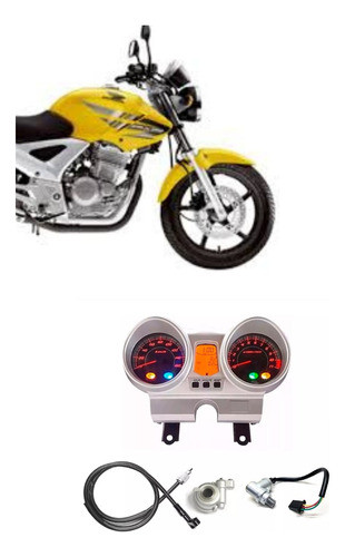 Painel Cbx 250 Twister + Caracol + Sensor + Cabo Kit 4 Pçs 0