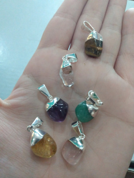 Dije Mini De Piedras Semipreciosa 0