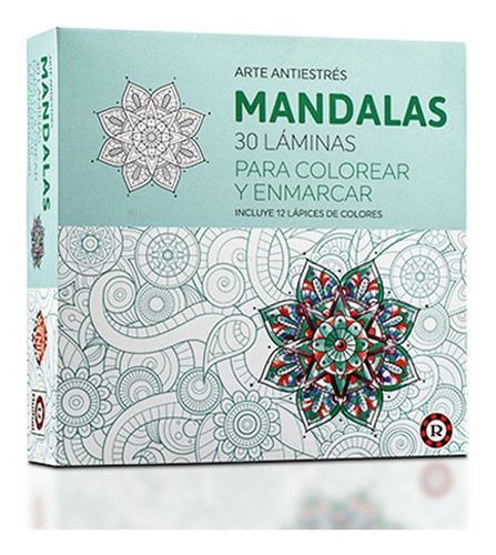 Mandalas Para Pintar Con Lapices Original Ruibal Cuot 0
