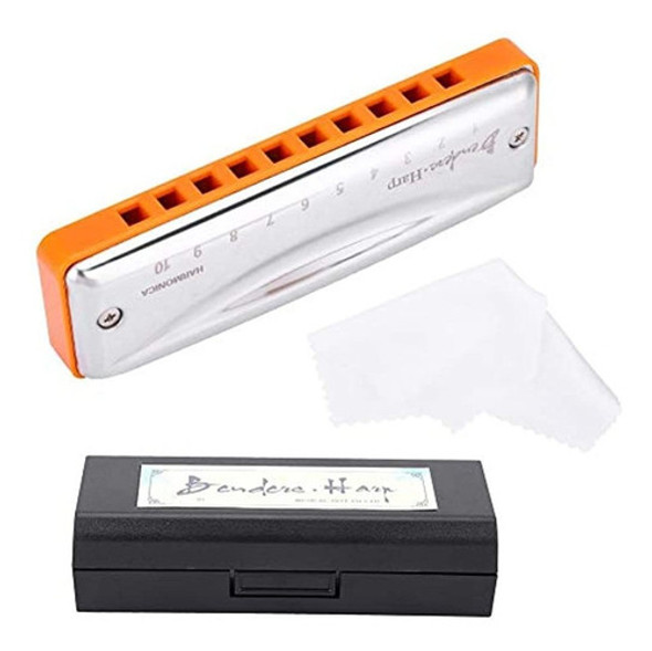 Harmonica,kongsheng Ks-10bh Ting Harp 10 Hole 20 Tone Mouth 0