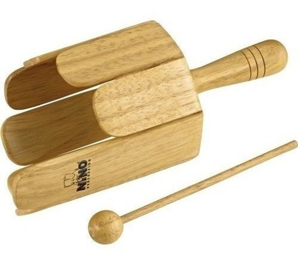 Nino Percussion Nino556 Tambor De Agitacion De Madera Con Ma 0