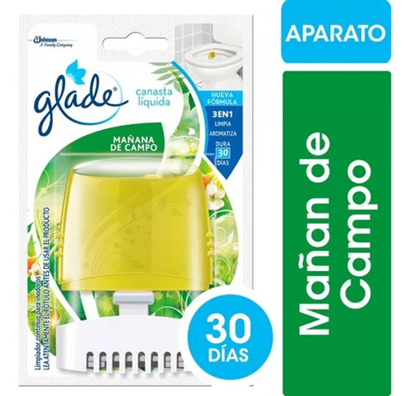 Canasta Glade Mañana Campo 50 Ml X 3 Unidades 1 Canasta Glade Mañana Campo 50 Ml X 3 Unidades 1