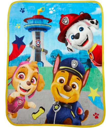 Franco Paw Patrol Kids Bedding Super Soft Silk Touch Throw, 0