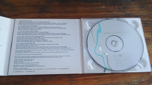 Cd Bebel Gilberto  Bebel Gilberto Remixed  (2005) 1