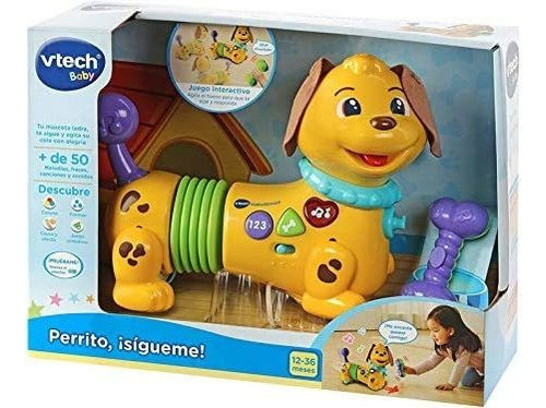 Perrito Sigueme Vtech Estimulacion Con Movimiento Luz Sonido 1