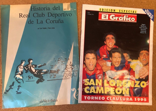 Lote 6 Revistas Variadas De Fútbol El Gráfico, Ez3 1