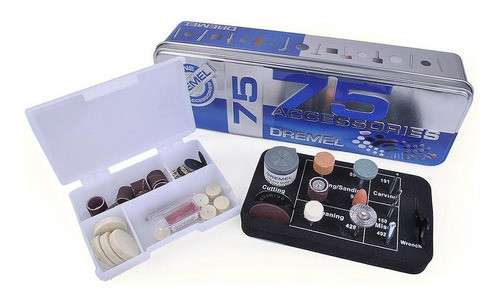 Dremel Set/kit De Accesorios De Minitorno 75 Piezas 0