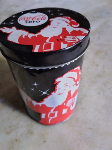 Lata Coca Cola Zero Cilindrica, Coleccionable 1