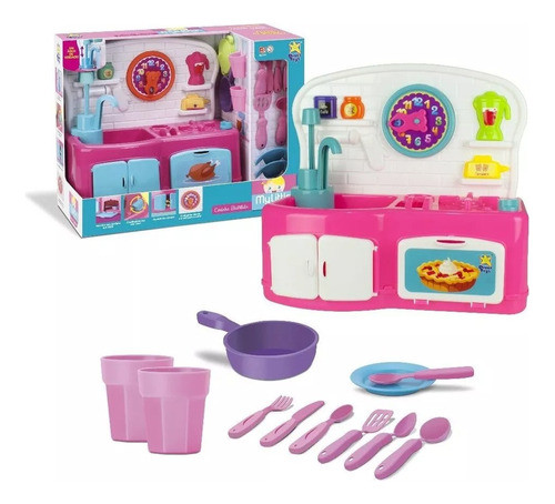 Set Cocina Divertida Infantil My Little - Divertoys 0