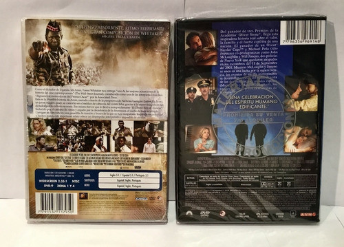 Las Torres Gemelas  El Ultimo Rey De Escocia 2 Dvd Nuevos 1