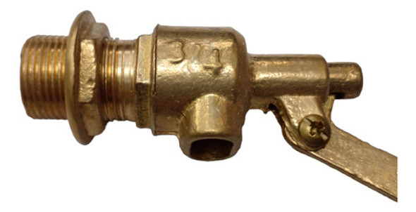 Flotante De Alta Presion 3/4 Bronce Para Tanques 1