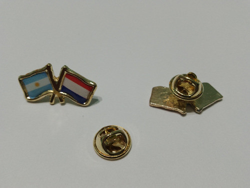 Pins Doble Bandera Países Bajos De 2 Cms X 2 Unidades 0