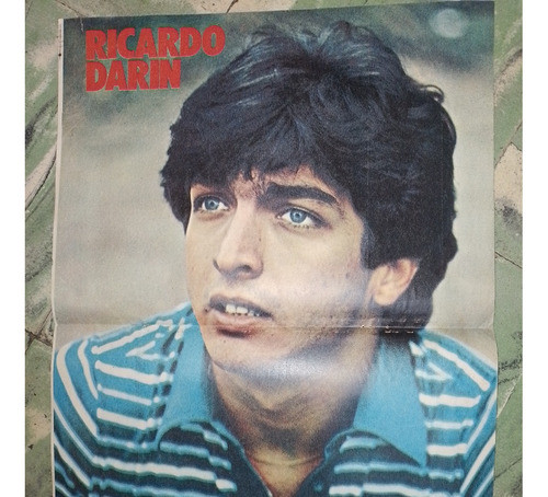 Poster De La Revista * T V Semanal * Ricardo Darin - Años 80 0
