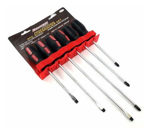 Set Kit Destornilladores 6  Ph Pl Eurotech 0