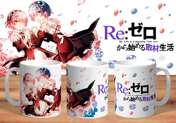 Rezero Taza De Plástico Re: Zero Irrompible 0