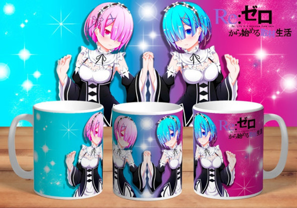 Rezero Taza De Plástico Re: Zero Irrompible 1