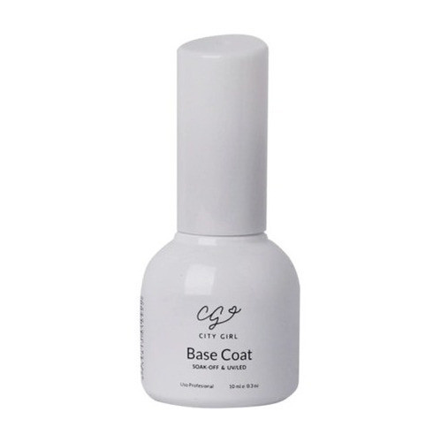Gel Uv Led Base Coat City Girl Uñas Esculpidas 10ml 0