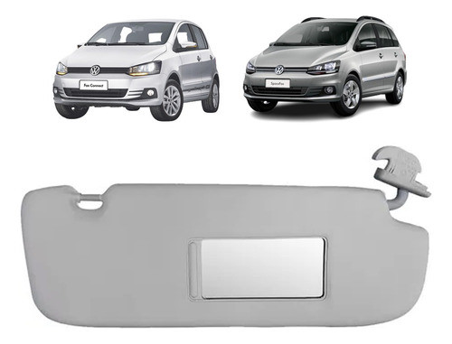 Quebra Sol C Espelho Vw Fox 2008 2009 2010 2011 Lado Direito 0