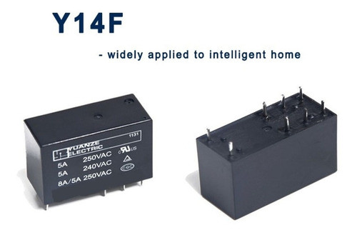 Pack X20 Rele Bobina 12v 2 Inv  Alternativo Tyco Rte24012f 1