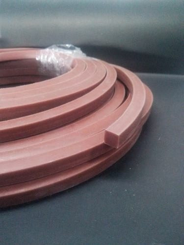 Burlete Silicona Rojo 6x10mm 0