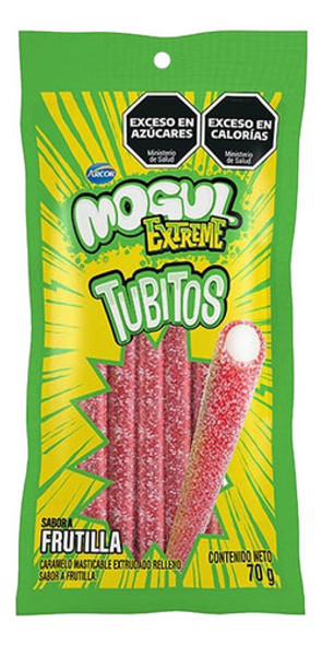Gomitas Mogul Extreme Tubitos 70gr Pack X 3un - Cioccolato 0