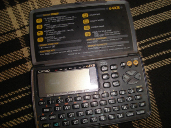 Agenda Electronica Casio Mod.sf-4600c --64kb Sin Envio 0