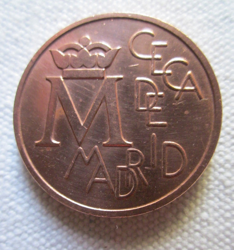 Antigua Medalla Recuerdo De Las Bodas De Plata Juan Carlos Y 1