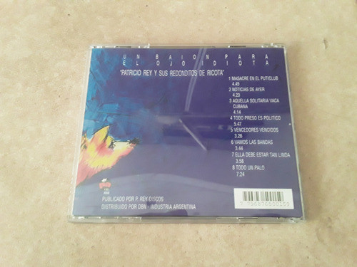 Los Redondos - Un Baion Para El Ojo Idiota - Cd / Kktus 1