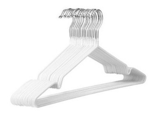 Set X 10 Perchas Metal Engomadas Antideslizante En Cordoba 1