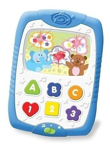 Tablet Infantil Numeros Y Letras Musical Luz 1