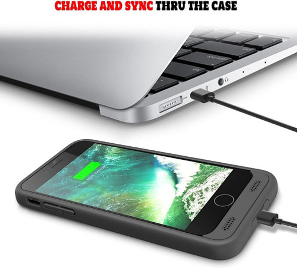 Funda Cargadora Para iPhone 7 8 Zerolemon 4000mah 1