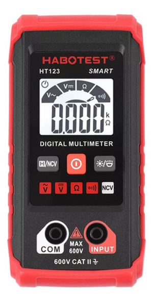 Digital Habotest Ht123 Multímetro De Alcance Auto 0