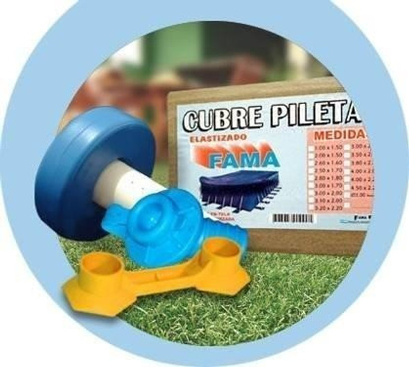 Cubre Piletas Rectangular 1 X 1.50mts Pvc  (ing Maschwitz) 1