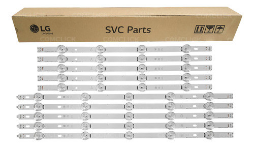 Kit Barras De Led Tv LG 50lb5600 50lb6500 Novas E Originais 0