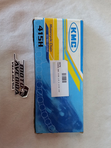 Cadena Kmc 415h 1/2 X 3/16 102 Moto Avenida 0