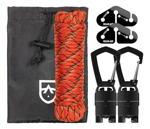 Gear Aid Kit De Línea De Campamento Para Colgar Y Secar Equi 0