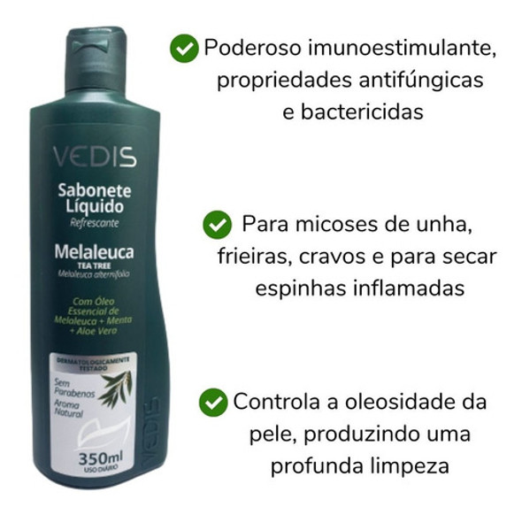 Kit Melaleuca Tea Tree Sabonete Óleo Pasta Para Micoses 1